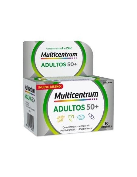 Multicentrum Select 50+, 30 Comprimidos