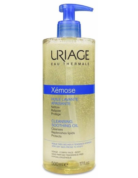Uriage Xémose Aceite Limpiador Calmante, 500 Ml