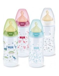 Nuk First Choice Biberón Pp Látex 300 Ml 0-6 M, 1 Ud