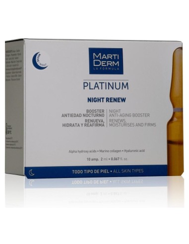 Martiderm Platinum Nigth Renew 10 Amp 2Ml