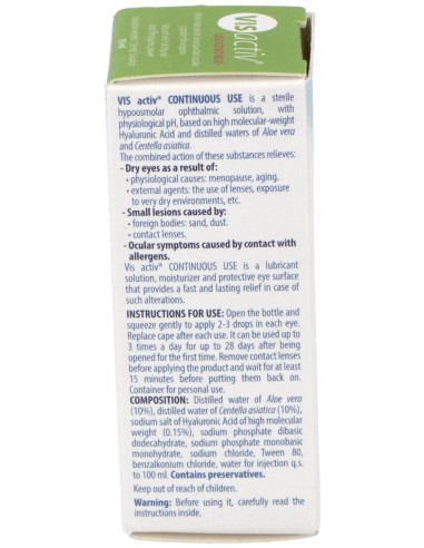 Pharmadiet Vis Activ Uso Continuo 10Ml