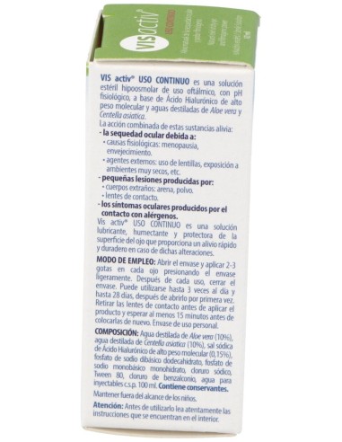 Pharmadiet Vis Activ Uso Continuo 10Ml