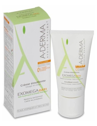 A-Derma Exomega D.E.F.I. Crema Emoliente, 50 Ml