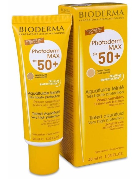 Bioderma Photoderm Max Aquafluide Spf 50+ Claro, 40 Ml
