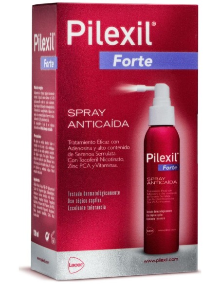 Pilexil Forte Spray Anticaída, 120 Ml
