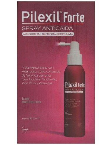 Pilexil Forte Spray Anticaída, 120 Ml