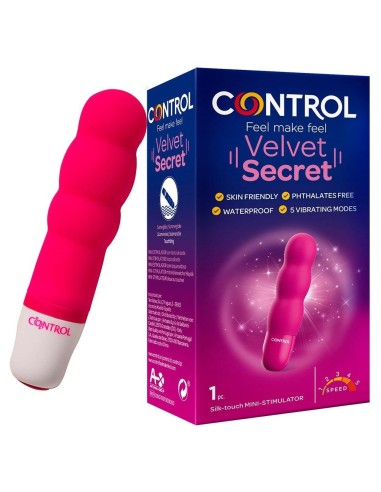 Control Velvet Secret Mini Estimulador, 1 Ud
