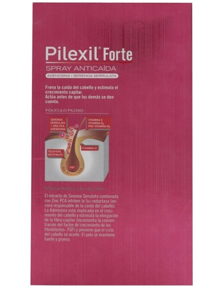Pilexil Forte Spray Anticaída, 120 Ml