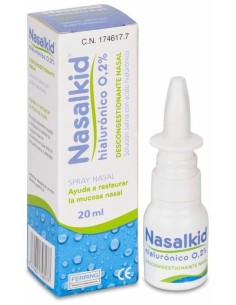 Nasalkid Spray Nasal Con Ácido Hialurónico 0,2%, 20 Ml