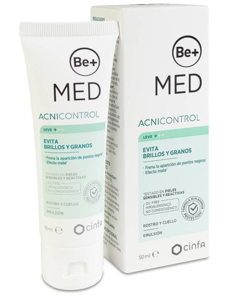 Be+ Emulsión Reguladora Matificante, 50 Ml