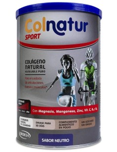 Colnatur Sport Colágeno Natural Sabor Neutro, 330 G