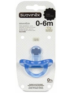 Suavinex® Chupete Anatómico Tetina Silicona 0-6 Meses 1Ud
