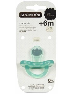 Suavinex Chupete Todosilicona Tetina Anatómica 6-18 Meses, 1 Ud