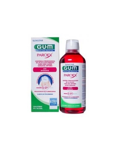 Gum Paroex Tratamiento Periodontitis Colutorio, 500 Ml