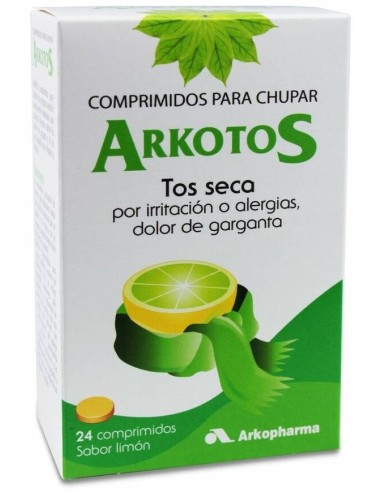 Arkopharma Arkotos Tos Seca Sabor Limón 24Comp