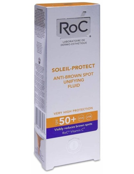 Roc Soleil Protect Fluido Unificante Anti-Manchas Spf 50+, 50 Ml
