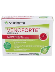 Arkopharma Venoforte Piernas Ligeras, 30 Cápsulas