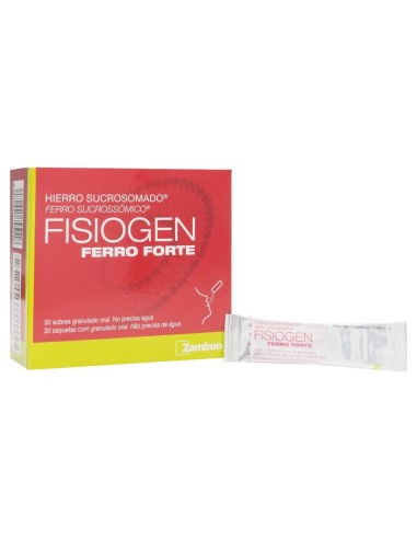 Fisiogen Ferro Forte Granulado, 30 Sobres
