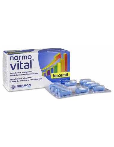 Normovital Forcemil, 40 Uds