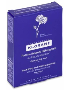 Klorane Parches Alisantes Antifatiga Al Aciano 7 Sobres X 2 Parches