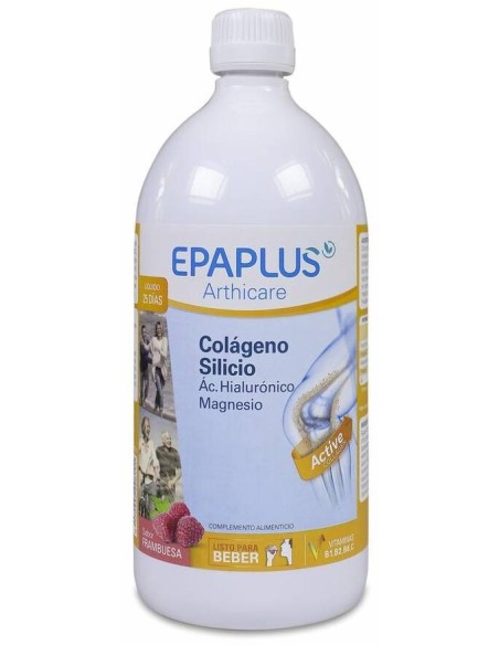 Epaplus Arthicare Colágeno Líquido + Silicio + Ácido Hialurónico + Magnesio Frambuesa 1L