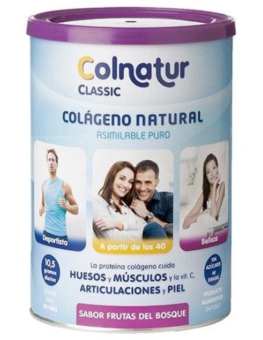 Colnatur Classic Colágeno Natural Sabor Frutos Del Bosque, 315 G