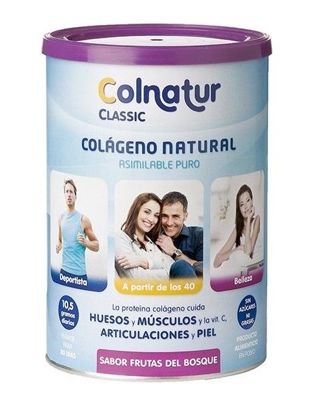 Colnatur Classic Colágeno Natural Sabor Frutos Del Bosque, 315 G