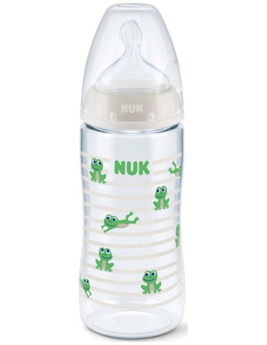 Nuk Biberón Fc+ Control De Temperatura Pa 0-6 M Silicona 300Ml