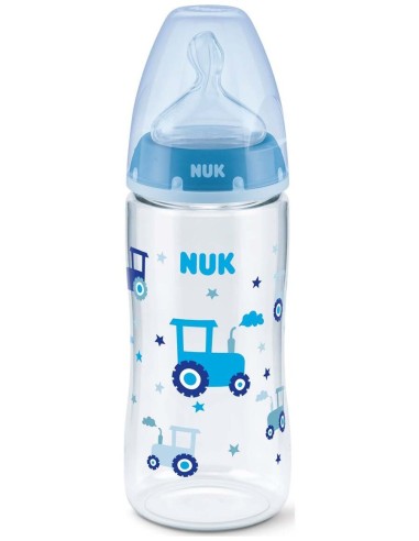 Nuk Biberón Fc+ Control De Temperatura Pa 0-6 M Silicona 300Ml