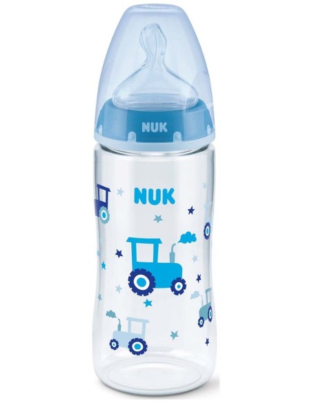 Nuk Biberón Fc+ Control De Temperatura Pa 0-6 M Silicona 300Ml