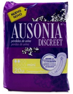 Ausonia Discreet Mini, 20 Uds