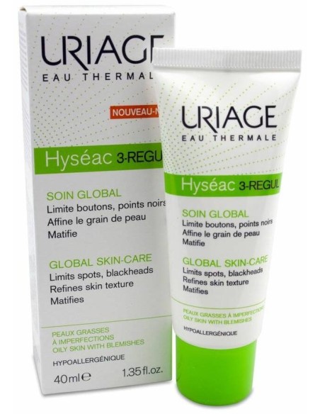 Uriage Hyséac 3-Regul+ Cuidado Global Anti-Imperfecciones 40Ml