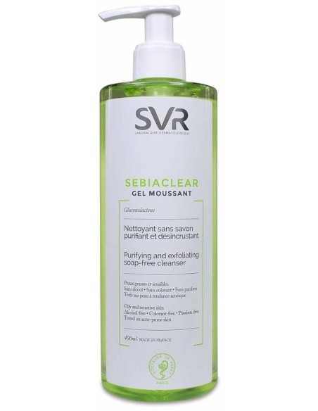 Svr Sebiaclear Gel Moussant Gel Limpiador Anti-Imperfecciones 400Ml