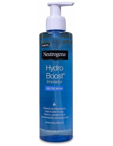 Neutrogena Hydro Boost Limpiador Facial Gel De Agua, 200 Ml