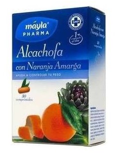 Máyla Pharma Alcachofa Con Naranja Amarga, 30 Comprimidos
