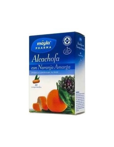 Máyla Pharma Alcachofa Con Naranja Amarga, 30 Comprimidos