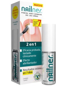 Nailner Pincel 2 En 1 Antihongos 5Ml.