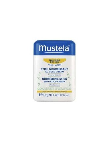 Mustela Piel Seca Stick Nutritivo Cold Cream 9.2G