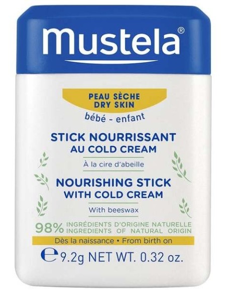 Mustela Piel Seca Stick Nutritivo Cold Cream 9.2G
