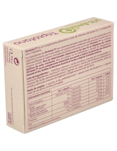 Vit Amin T Triftofano 30 Capsulas