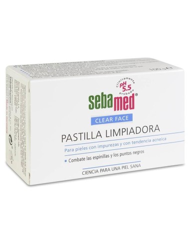 Sebamed Clear Face Limpiador En Pastilla, 100 G