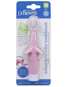 Dr. Brown'S Cepillo De Dientes Infantil Rosa, 1 Ud