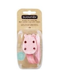 Suavinex Broche Pinza Con Cinta Conejo +0 Meses, 1 Unidad 2