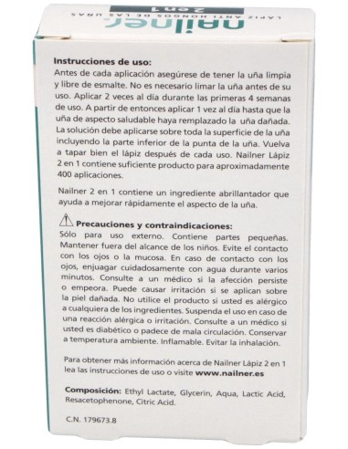 Nailner Lapiz 2 En 1 Antihongos 4Ml.