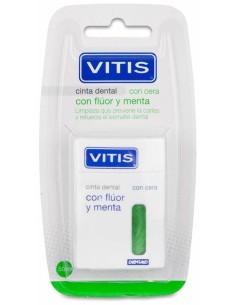 Vitis Cinta Dental Con Flúor Y Menta 50 M, 1 Ud