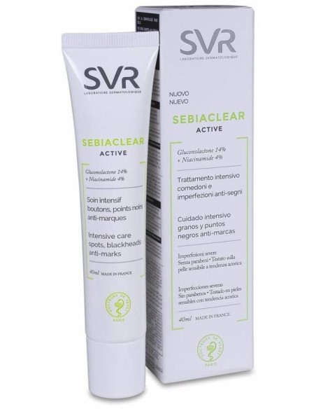 Svr Sebiaclear Active Gel Tratamiento Intensivo Anti-Marcas 40Ml