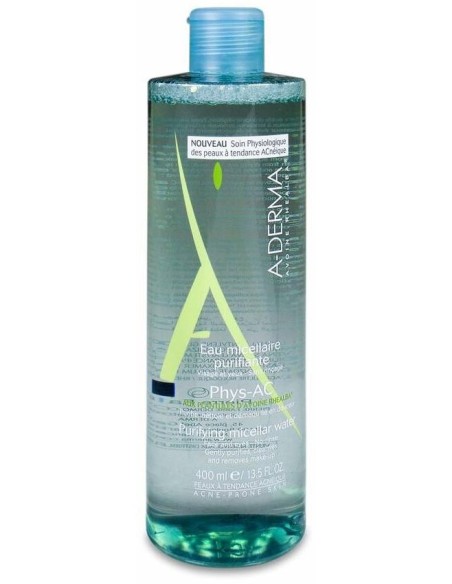 A-Derma Phys-Ac Agua Micelar, 400 Ml