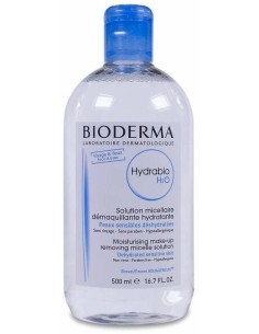 Bioderma Hydrabio H2O Agua Micelar Piel Deshidratada, 500 Ml