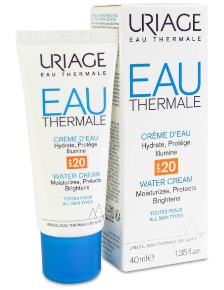 Uriage Eau Thermale Crema De Agua Ligera, 40 Ml