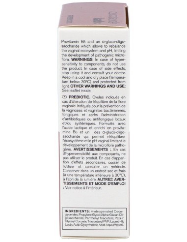 Cumlaude Lab Prebiotic Óvulos Vaginales, 10 Óvulos